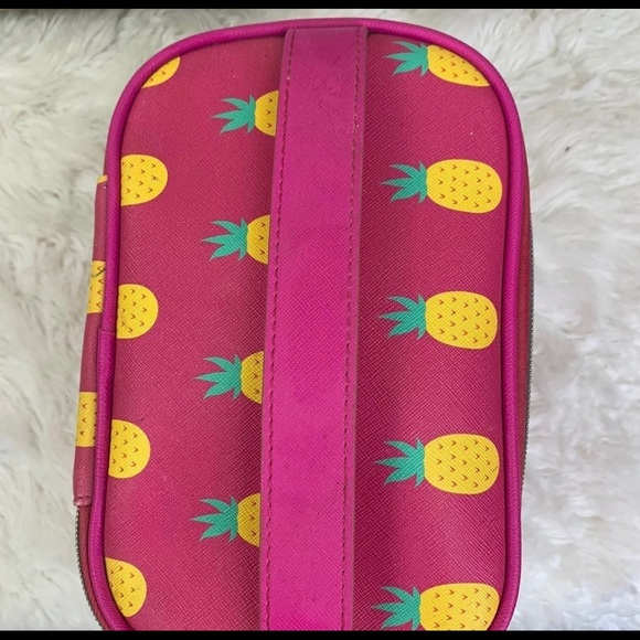 Dabney Lee Pink Pineapple Makeup Bag GUC - Picture 3 of 5